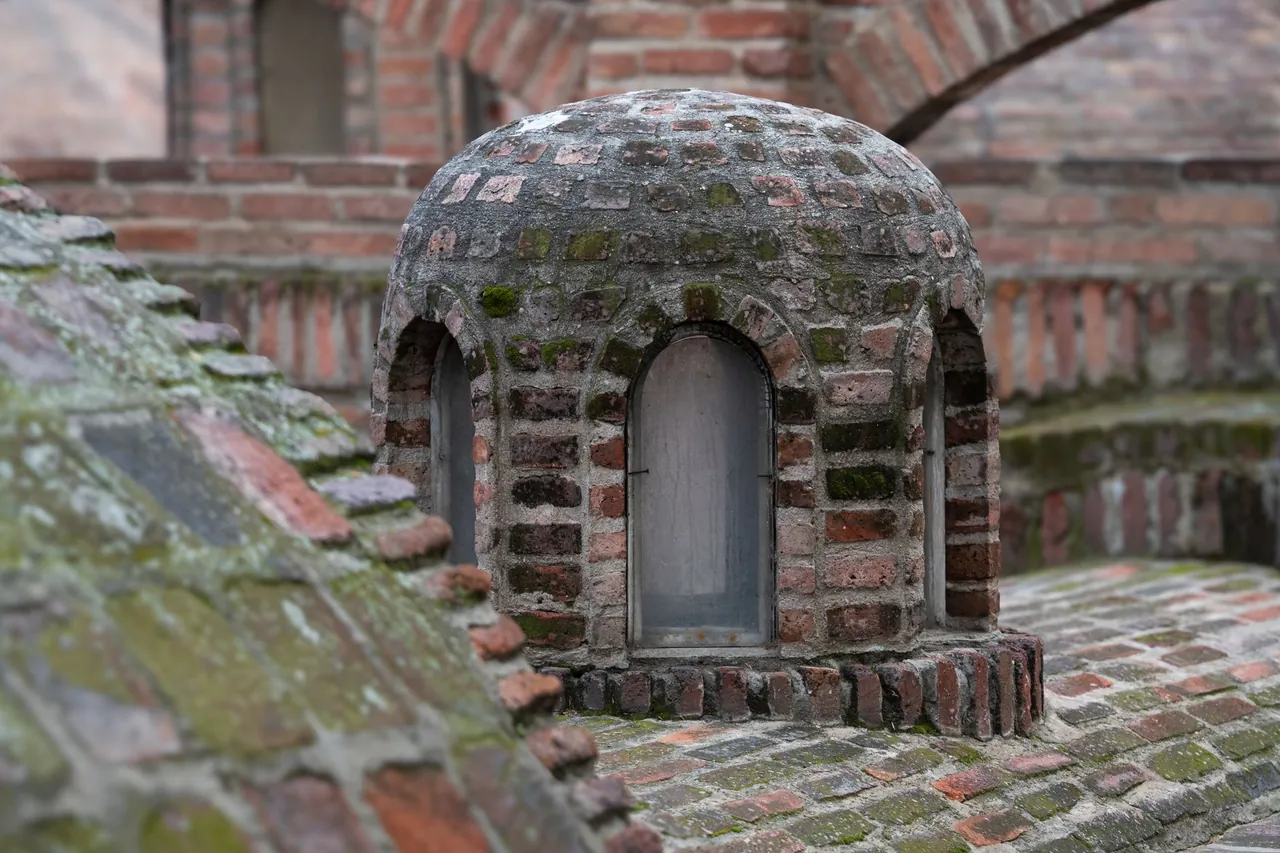 Abanotubani sulphur bath domes in Tbilisi, Georgia