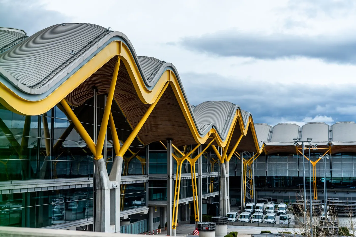 The terminal building at Tbilisi International Airport, Georgia